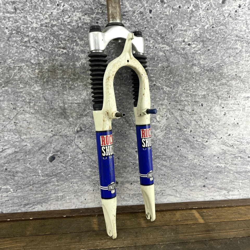 Vintage RockShox Indy C Suspension Fork 1 1/8 Threadless 6 in V-Brake Canti MTB - Image 2 of 4