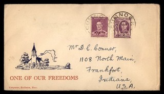 Mayfairstamps Australia Cumnock One of Our Freedoms Church Cover ccb_36923
