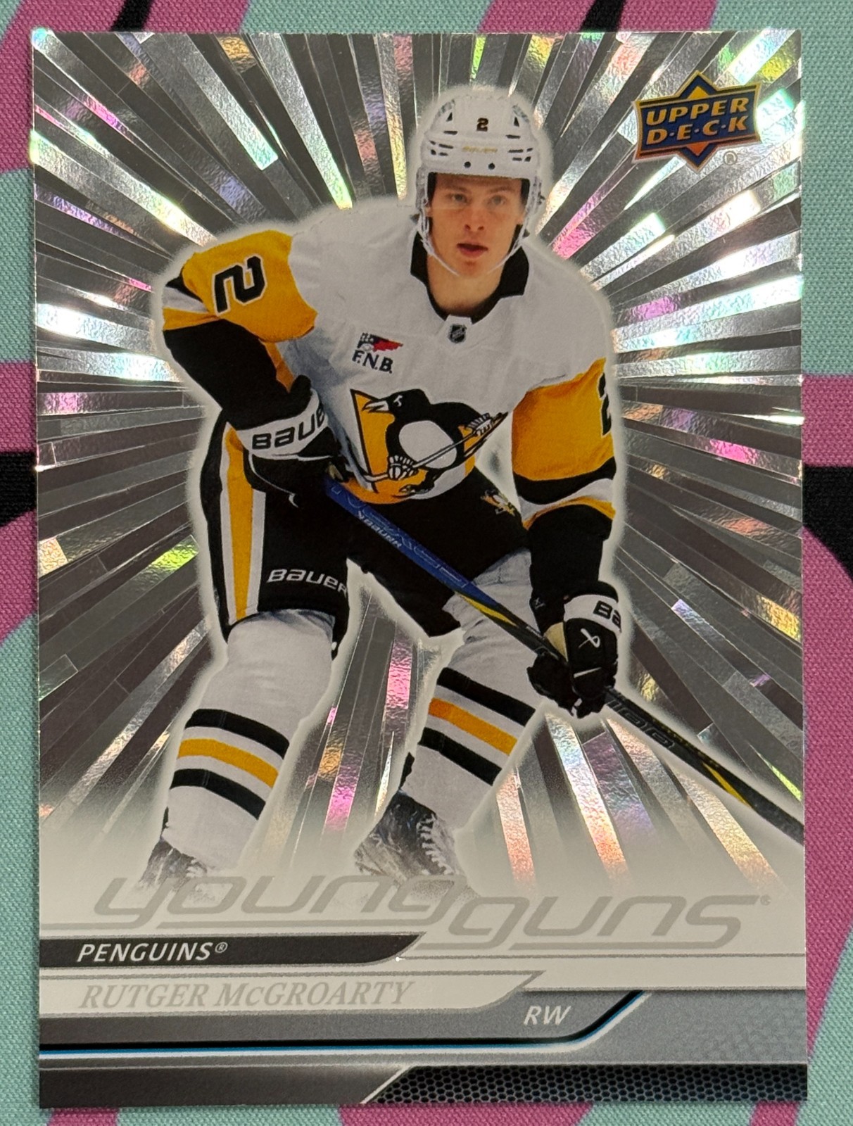 2024 Upper Deck Rutger McGroarty Young Guns Outburst #474