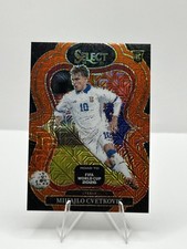 2026 Panini Select Road To FIFA World Cup RC Mihajlo Cvetkovic Orange Mojo /825