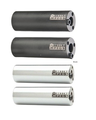 Odyssey MPegs BMX Pegs, 1 Paar, 4 Zoll lang, für 10 + 14mm Achsen