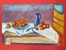 Paul Gauguin Drawing on paper (Handmade) signed and stamped