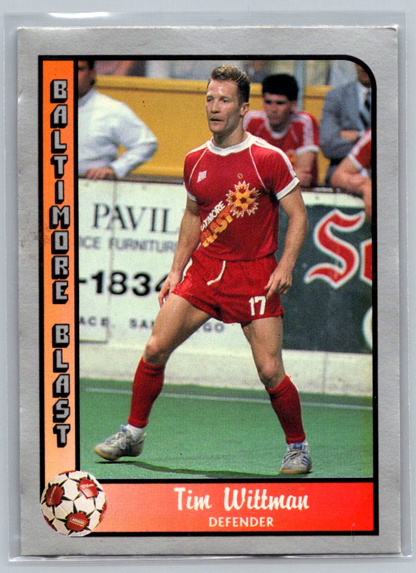 Tim Wittman 1990-91 Pacific MSL Baltimore Blast #20 | eBay