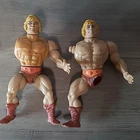Vintage 1981 He-Man 2x Action Figure Parts Original Mattel MOTU