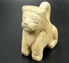 Intercultural  Statute Collectibles Rare Stone tiger Sculpture Central Asia