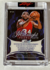 Revolution Charles Barkley Auto サイン　NBA Charles Barkley 2021-22 Panini Noir NBA 75th Autographs #3