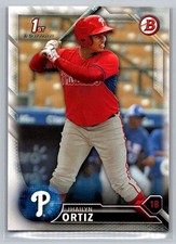 Jhailyn Ortiz 2016 Bowman 1st Philadelphia Phillies #BP31