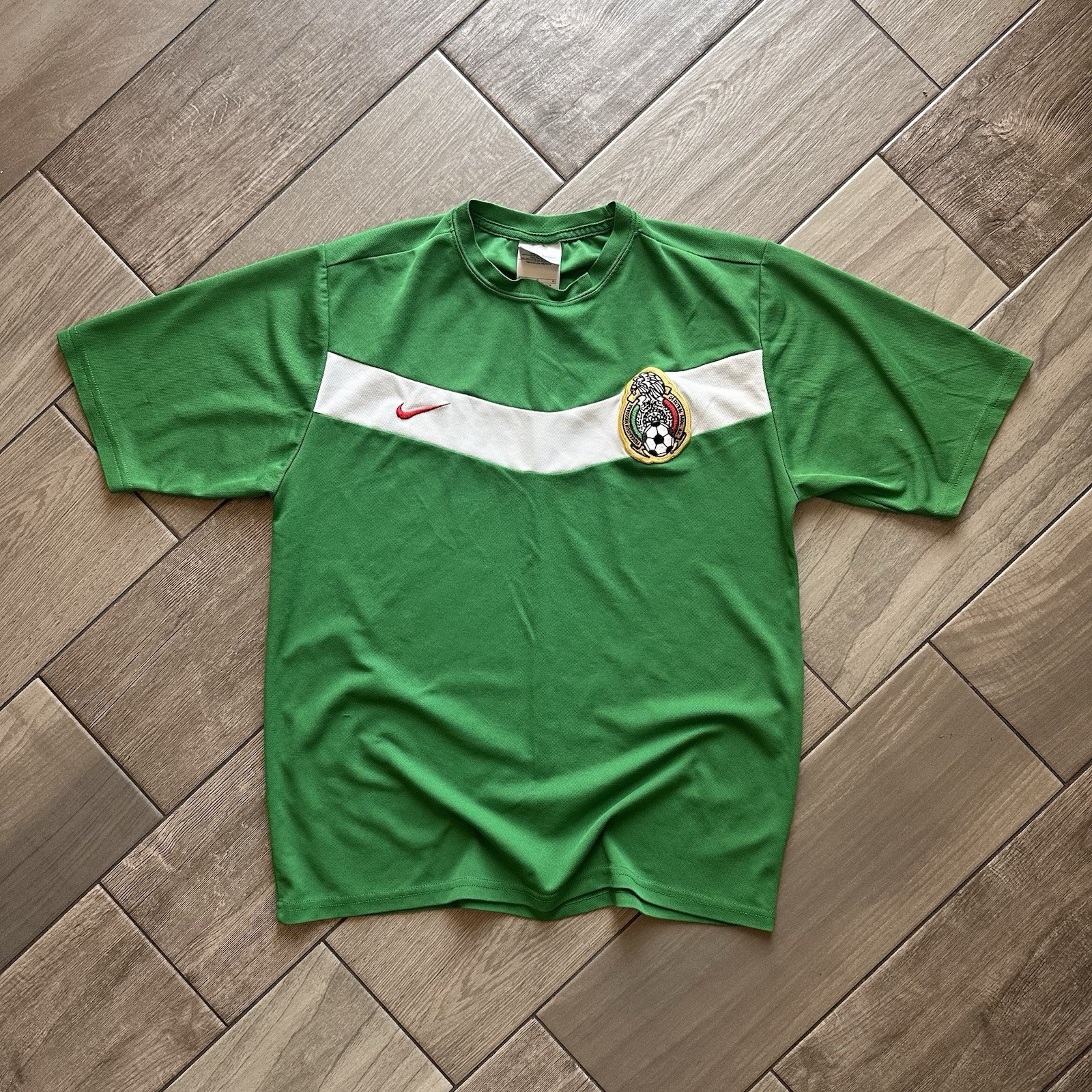 Nike 2006 Mexico Football Shirt Trikot National Soccer Jersey Mens Size L