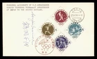 DR WHO 1964 JAPAN FDC OLYMPICS SEMI POST COMBO AMBASSADOR SIGNED M75578