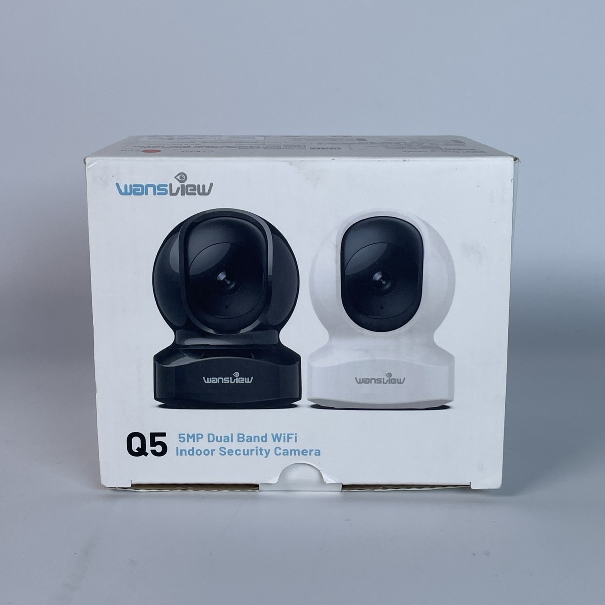 Wansview Security Camera Indoor, 360 Degree Wifi Home Security