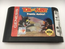 Sega Genesis 1998 - Tom and Jerry: Frantic Antics! (Works - Cartridge Only)