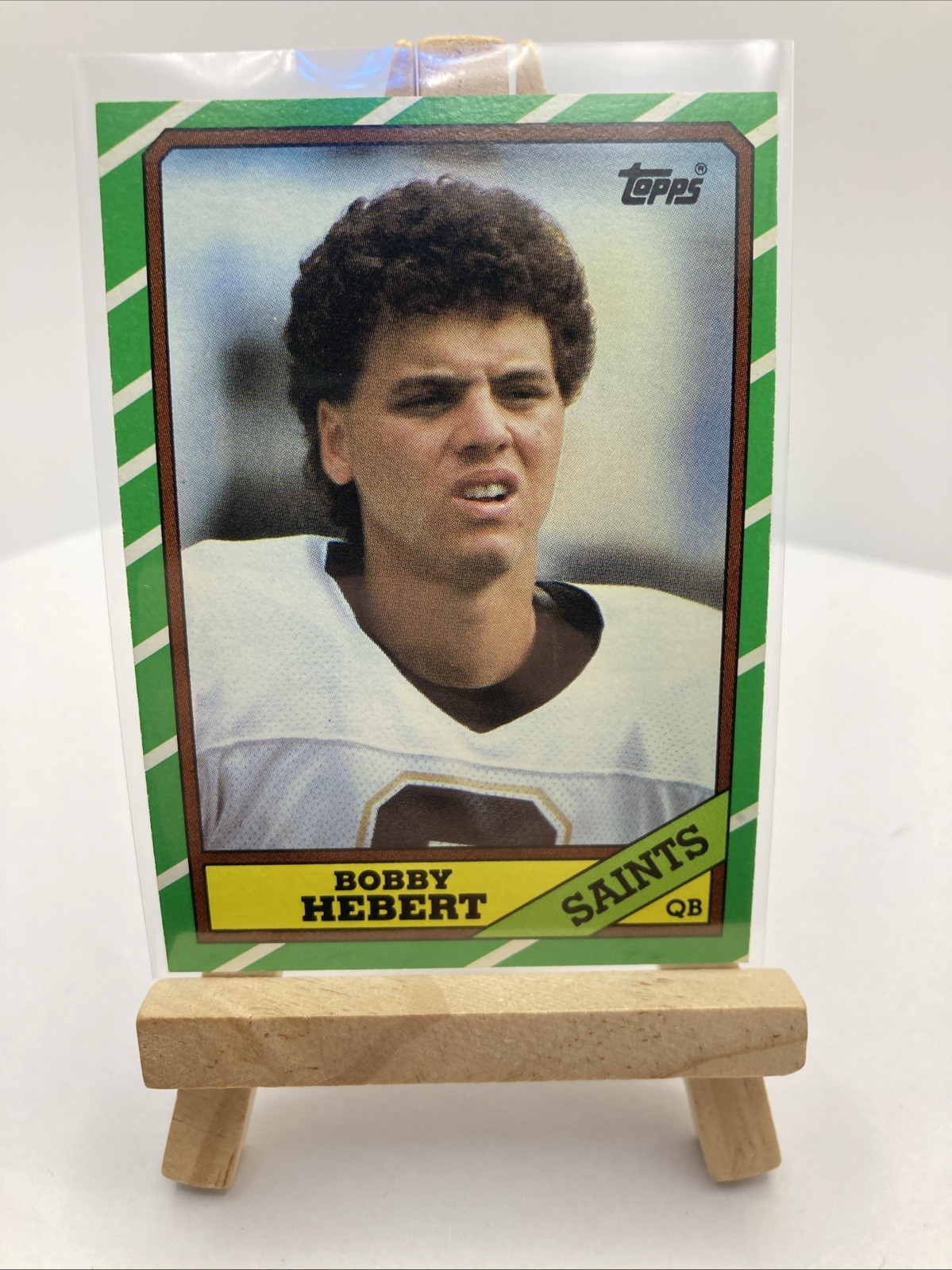 1986 Topps - Bobby Hebert #339 (RC)