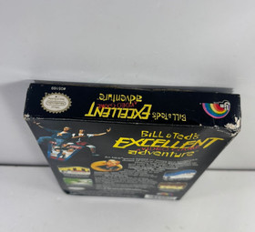 Bill & Ted's Excellent Video Game Adventure (Nintendo NES) with Box and Poster