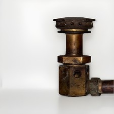 Vintage Gas Burner for Vertical Live Steam Engine Boiler (brass)