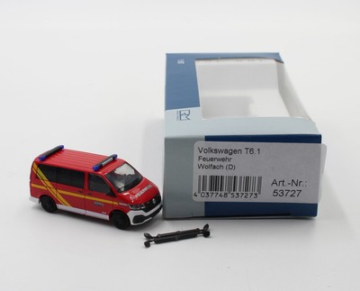 Rietze Volkswagen T6.1 Fire department Wolfach No. 53727 1:87 /RIN124 