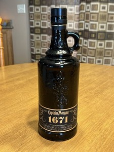 Captain Morgan 1671 Commemorative Blend Empty Rum/ Liquor Bottle