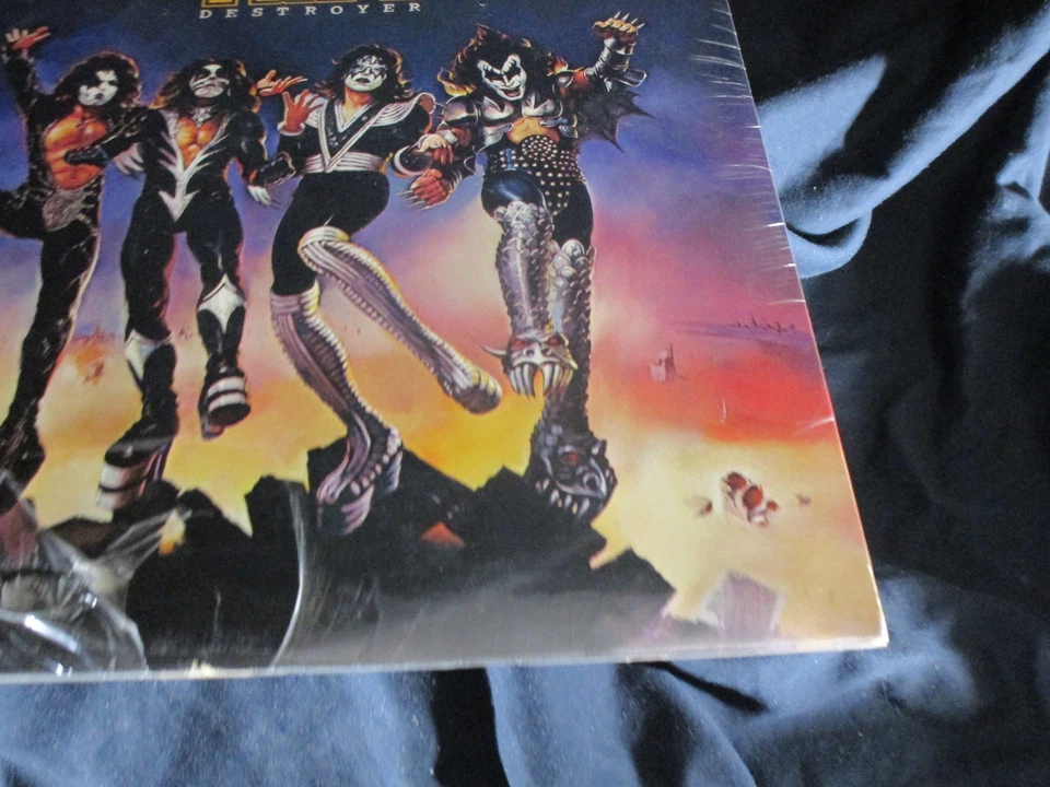 Kiss Destroyer Sealed Vinyl Record LP USA 1976 Blue Label CRC Club Edition Foto 4 de 4