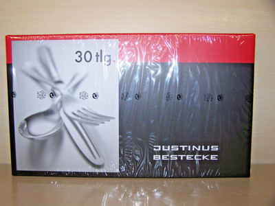 Justinus AVENTUS Besteck-Set 30-teilig Edelstahl 18/10 für 6 Personen