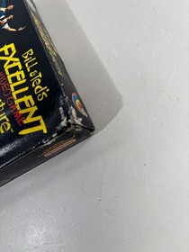 Bill & Ted's Excellent Video Game Adventure (Nintendo NES) with Box and Poster