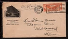 UNITED STATES 1936 HOTEL RYAN GRAND FORKS N. DAKOTA ADVERTISING COVER 6c AIRMAIL
