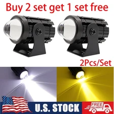 2X LED Work Light Bar Pods Fog Driving Spot OffRoad SUV Car Truck Yellow White