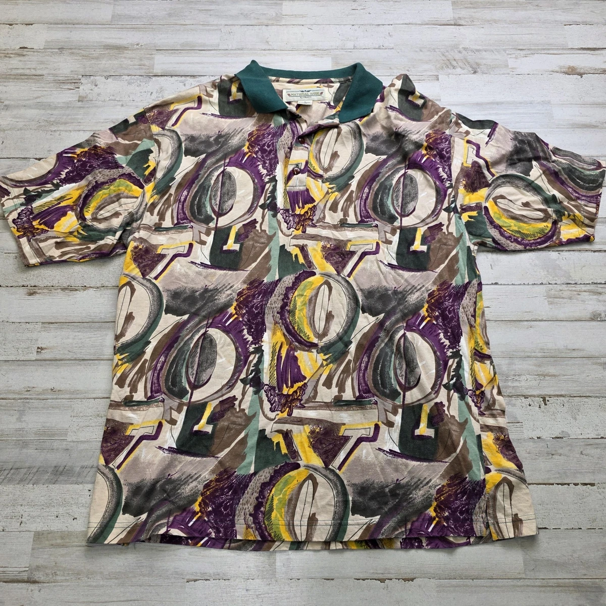 Natural Issue Short Sleeve Regular Fit Casual Button-Down Shirts