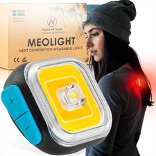 MEOLIGHT 500 Lumen Light for Running, Dogs, Walking - Wearable Flashlight Che...