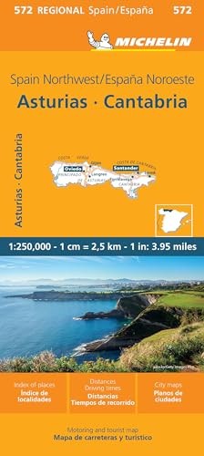 Asturias Cantabria - Michelin Regional Map 572 : Map - Image 4