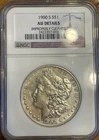 1900 S Morgan Silver Dollar $1 NGC AU Detail Better Date Coin