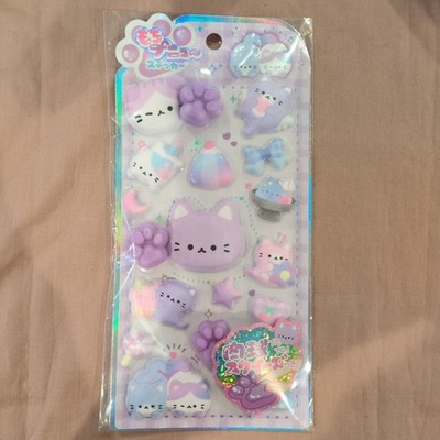 Genuine product Mochi Punyuu sticker Cat paw squeeze Puni Puni Puku Puku sticker