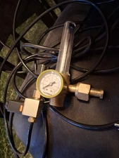 Vivosun CO2 Regulator 40mm High Pressure Gauge w/ Solenoid valve for Grow Room