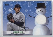2021 Topps Holiday WalMart Mega Box Relics Gerrit Cole #WRC-GC 1c0p