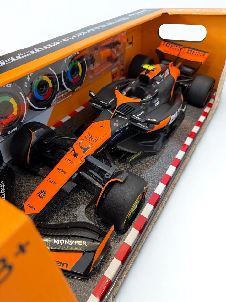 Maisto RC McLaren MCL60 Lando Norris #4 1:10 Scale Formula 1 RC Car - Brand New - Image 2 of 3