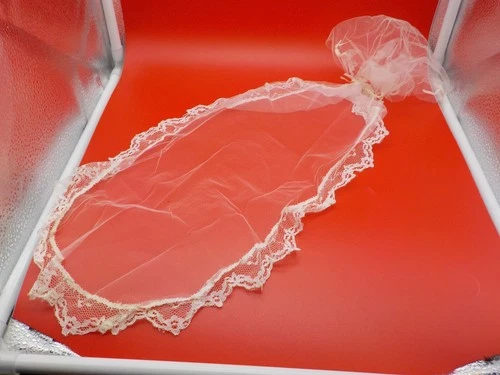 Vintage Barbie Here Come's the Bride Wedding Veil #1665 Train & Head Piece Veil