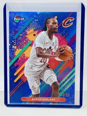 2025-26 Topps Finest Darius Garland Rare Blue #79/99