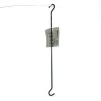 Nature Trends Metall-S-Haken DüNn Schwarz Ø 0,3 Cm X 25 Cm