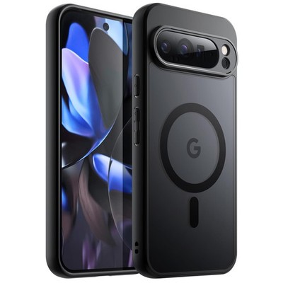 JETech Magnetic Case for Google Pixel 9 Pro XL 2024, 9 XL, Obsidian