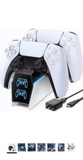 PS5 Controller Charger Dual Fast Charging Station for PlayStation 5 Charger Dock