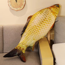 30-100Cm Simulation Funny Fish Plush Toys Stuffed Soft Animal Carp Plush Pillow