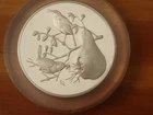1973 #31 House Wren Franklin Mint Silver Proof Art Round Uncirculated