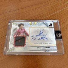 Shunta Tanaka Cerezo Osaka 2024 Topps Autographed Relic Card (Ruby)