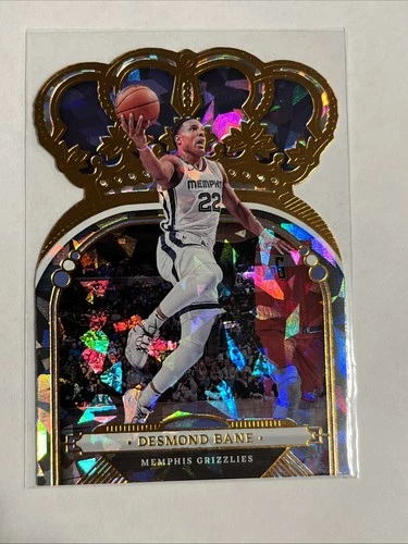 2022-23 Crown Royale Desmond Bane Die Cut Cracked Ice Grizzlies