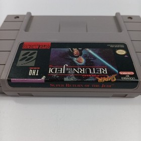 SNES Super Nintendo Star Wars: Return of the Jedi (Super NES) Authentic - Tested