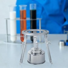 Supporto per lampada da laboratorio con treppiede per becco Bunsen,