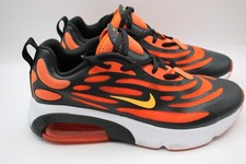 Nike Air Max 200 Shoes Size 7Y Orange Black Youth Athletic Sneakers CN7876-800
