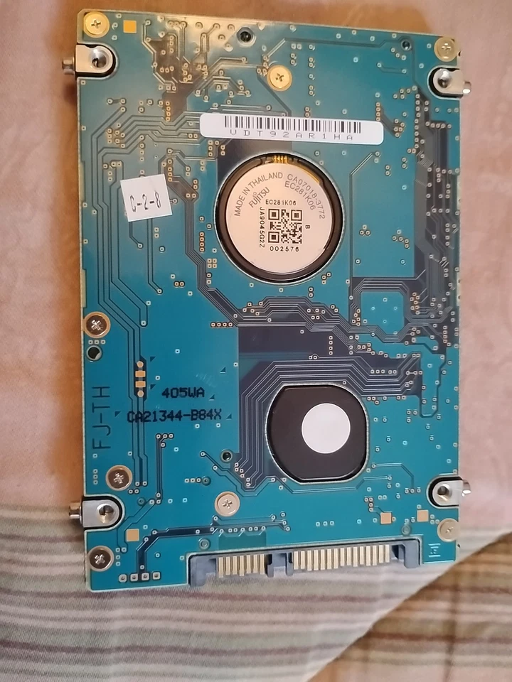 Fujitsu MHZ2160BH FFS G1 160gb 2.5" Sata HDD 0FFCDD-00810091 CA07018-B68400AP - Image 3 of 3