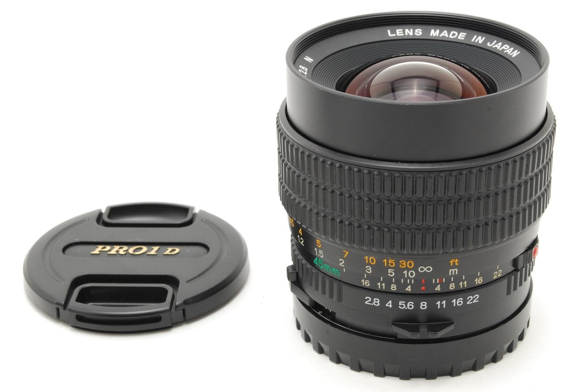 Mamiya Sekor C 45mm f2.8 N [MINT+] Wide Angle Lens For M645 From