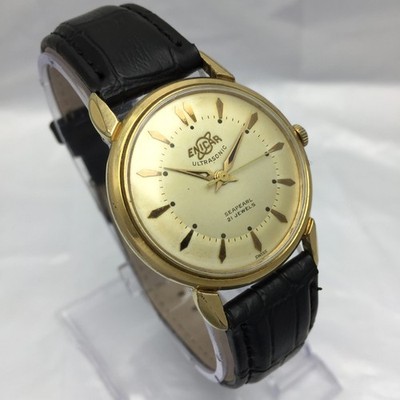 Enicar Ultrasonic Seapearl 100-61-10 Manual Winding Micron Vintage