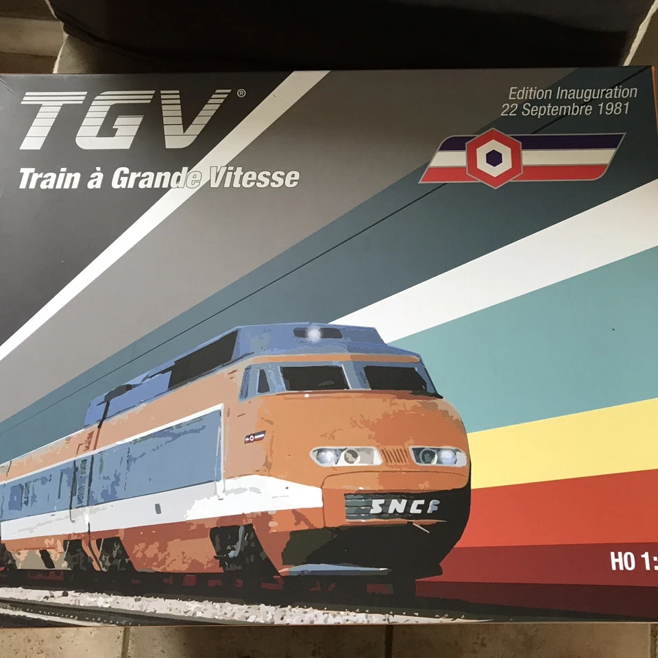 JOUEF HJ2425 TGV SUD-EST SNCF, 4 ÉLÉMENTS, VERSION INAUGURALE 1981 NEUF EN BOITE