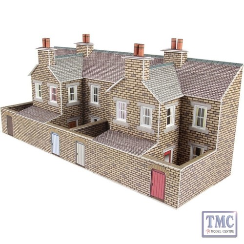 PN177 Metcalfe N Gauge Low Relief Stone Terraced House Backs - 第 1/1 張圖片